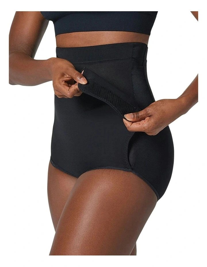 Bellyflex Total Adjustable Post-Surgery or Postpartum Belly Wrap Brief in Black image 1