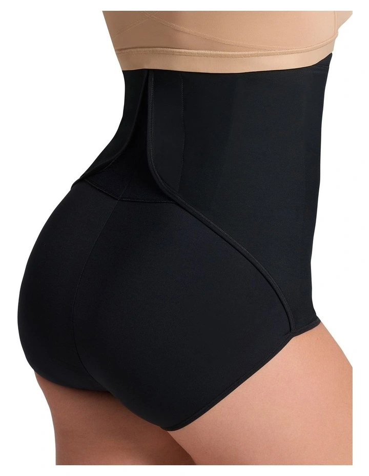 Bellyflex Total Adjustable Post-Surgery or Postpartum Belly Wrap Brief in Black image 2