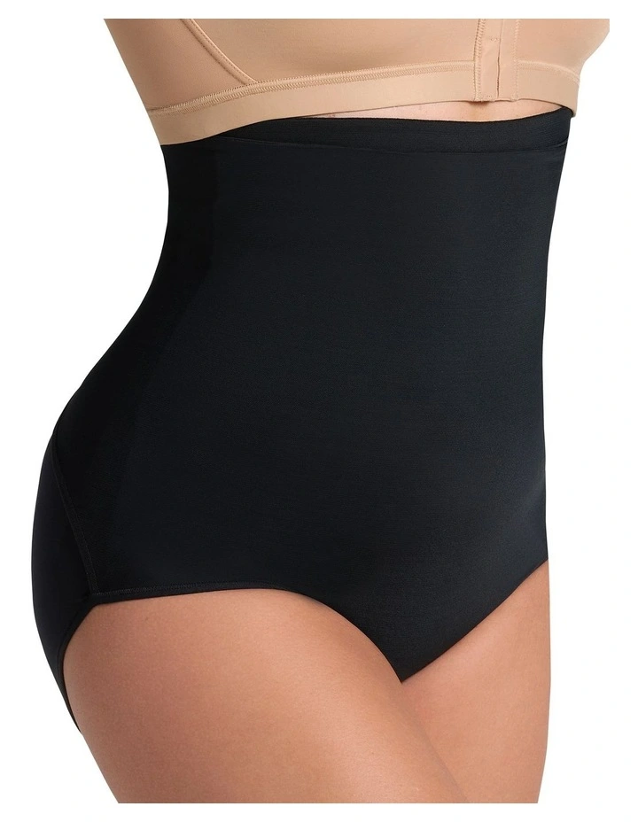 Bellyflex Total Adjustable Post-Surgery or Postpartum Belly Wrap Brief in Black image 3
