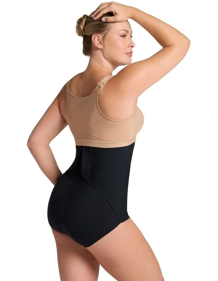 Bellyflex Total Adjustable Post-Surgery or Postpartum Belly Wrap Brief in Black image 5
