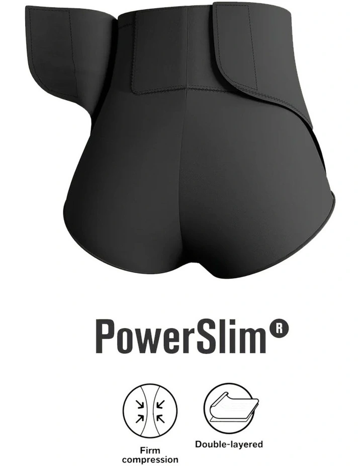 Bellyflex Total Adjustable Post-Surgery or Postpartum Belly Wrap Brief in Black image 5