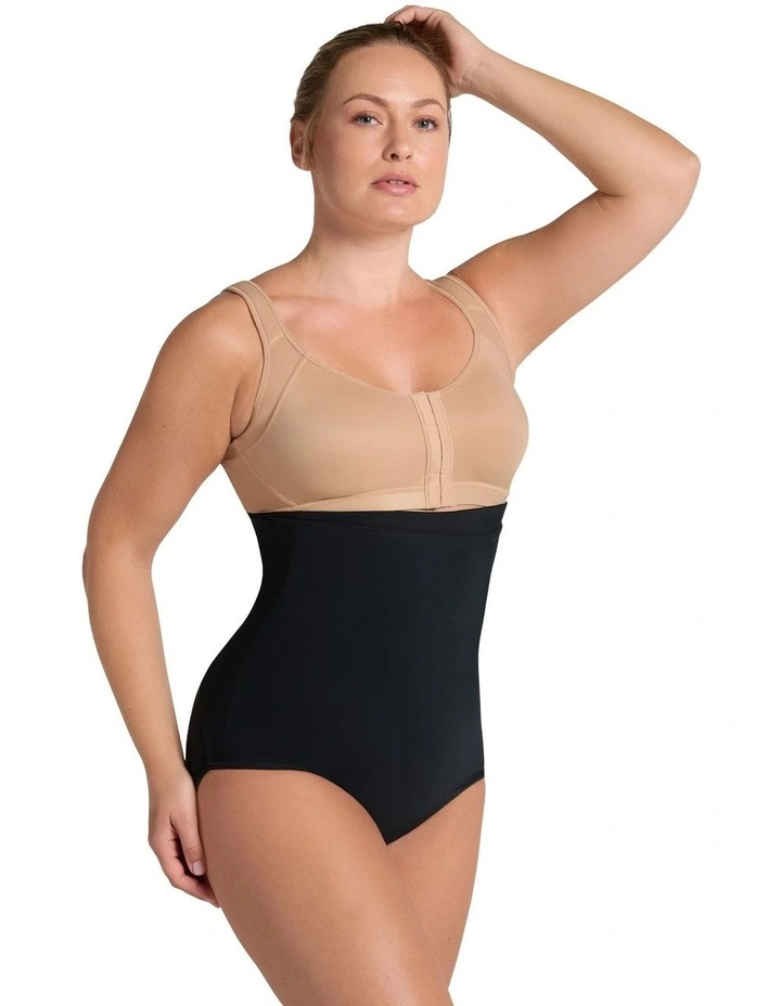 Bellyflex Total Adjustable Post-Surgery or Postpartum Belly Wrap Brief in Black image 6