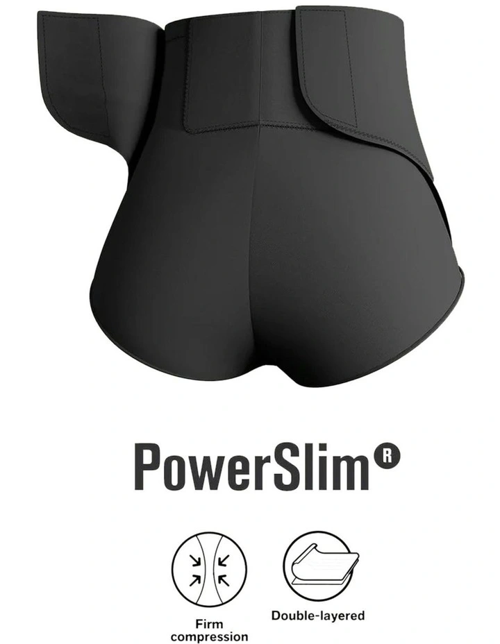 Bellyflex Total Adjustable Post-Surgery or Postpartum Belly Wrap Brief in Black image 7