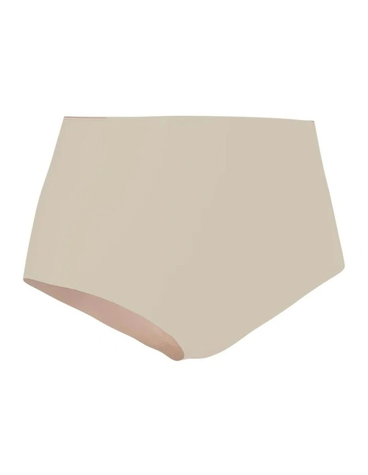 Perfect Fit Seamless High Waist Shaping Brief in Beige image 6