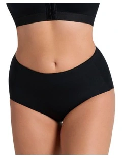 Perfect Fit Seamless High Waist Shaping Brief in Black