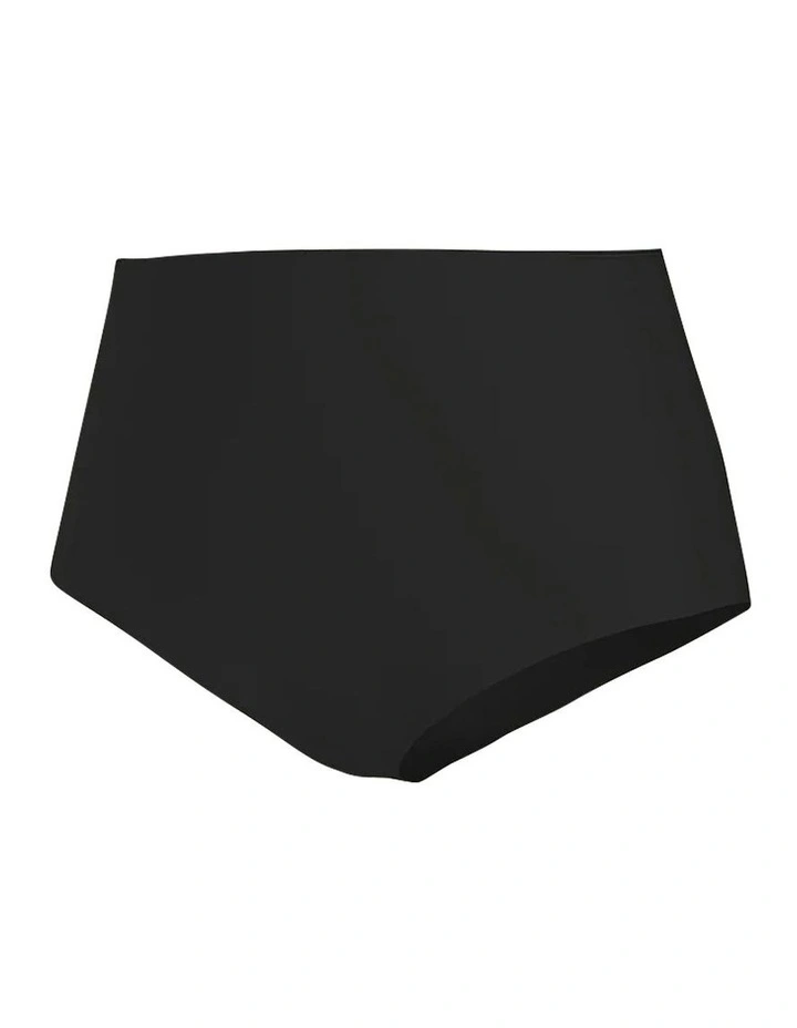 Perfect Fit Seamless High Waist Shaping Brief in Black image 6