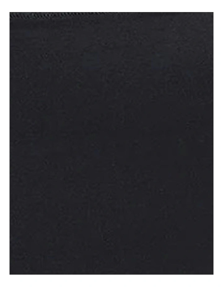 Sheer Undetectable Medium Control High Waist Shaping Brief in Black image 7