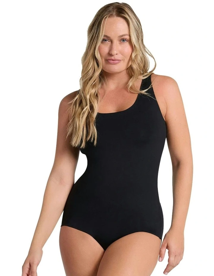 Bare Boldly Sleeveless Shaping Tummy Control Bodysuit in Black image 1