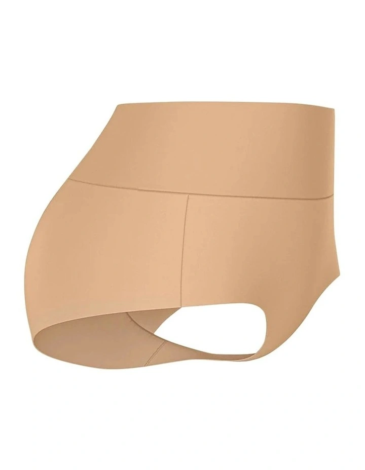 FusedContour No Show Firm Control Shaping Brief in Golden Beige image 6