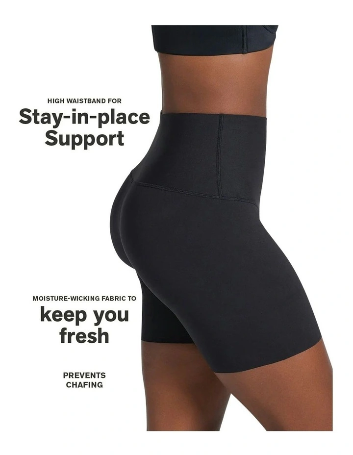 PowerShorts Tummy Control & Anti-Chafe Shorts in Black image 3