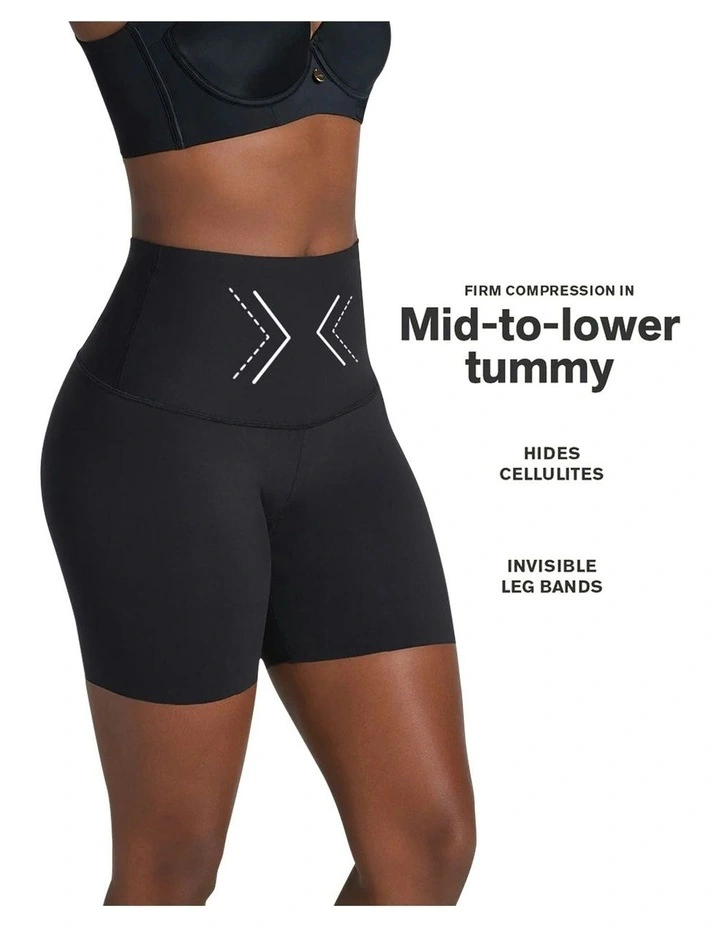 PowerShorts Tummy Control & Anti-Chafe Shorts in Black image 4
