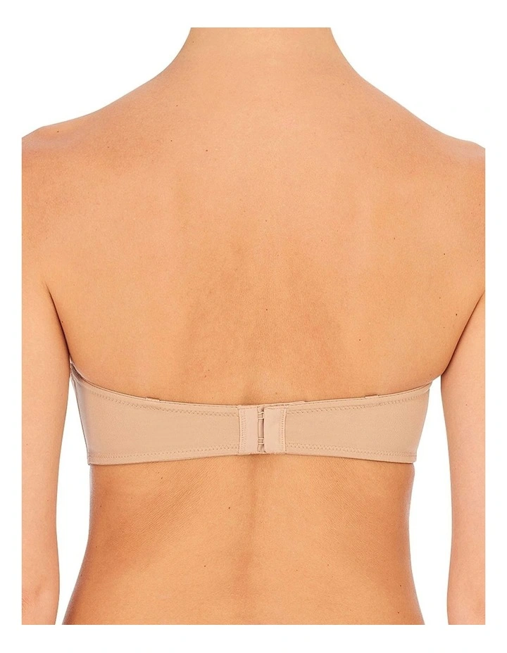 Reflex Convertible-to-Strapless Wired Push Up Bandeau Bra in Beige image 2