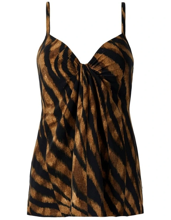 Raya de Safari Marina Underwire Padded Tankini Top in Multi image 6