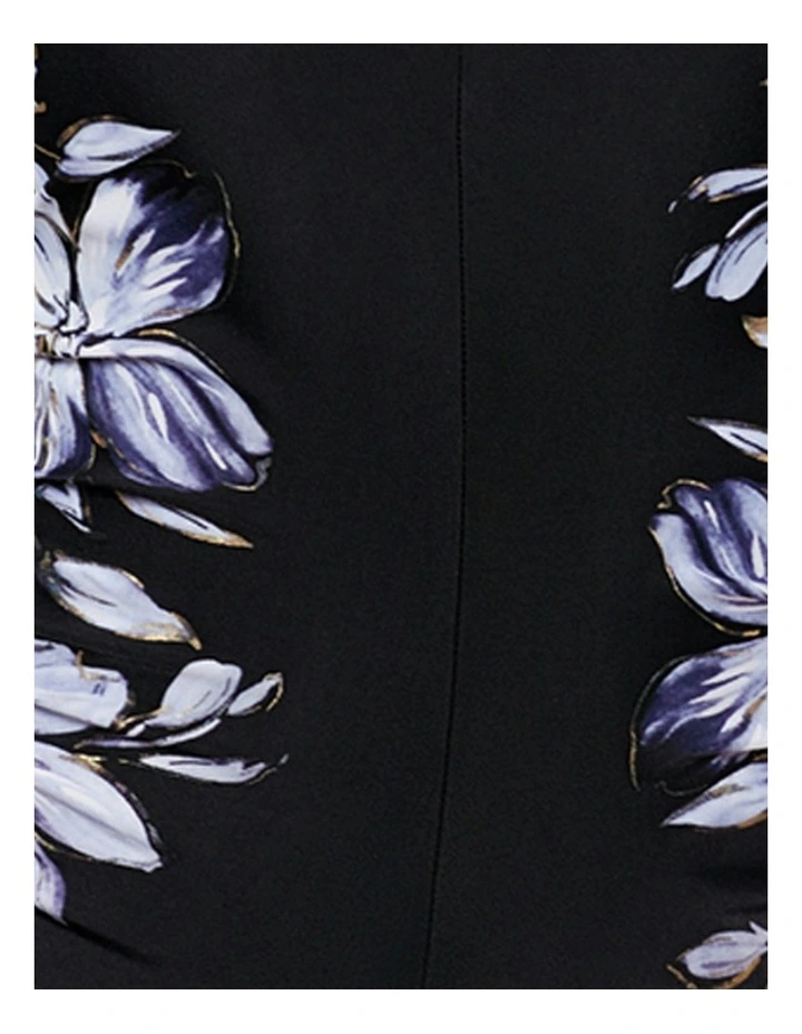 Fiore di Luna Temptation Underwired Low Back Shaping Swimsuit in Black image 7