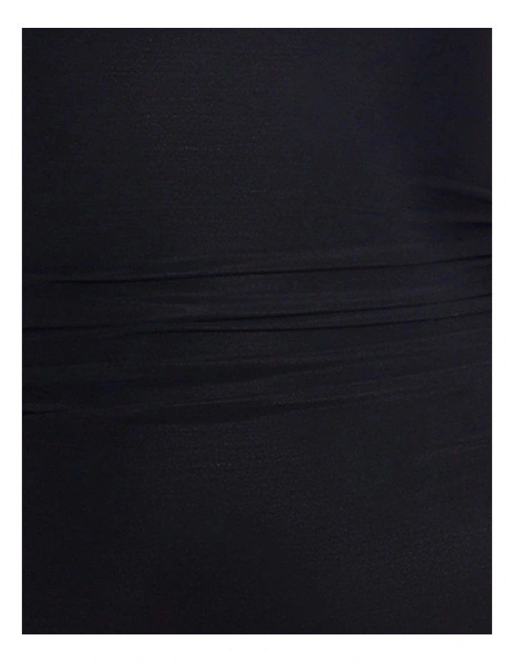 Rock Solid Utopia Wired Halter One-Piece in Black image 7