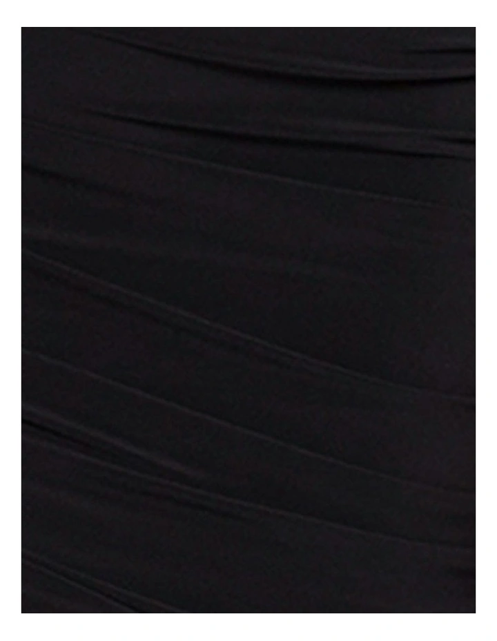 Suki Bodycon Sleeveless Midi Shaping Dress in Black image 6