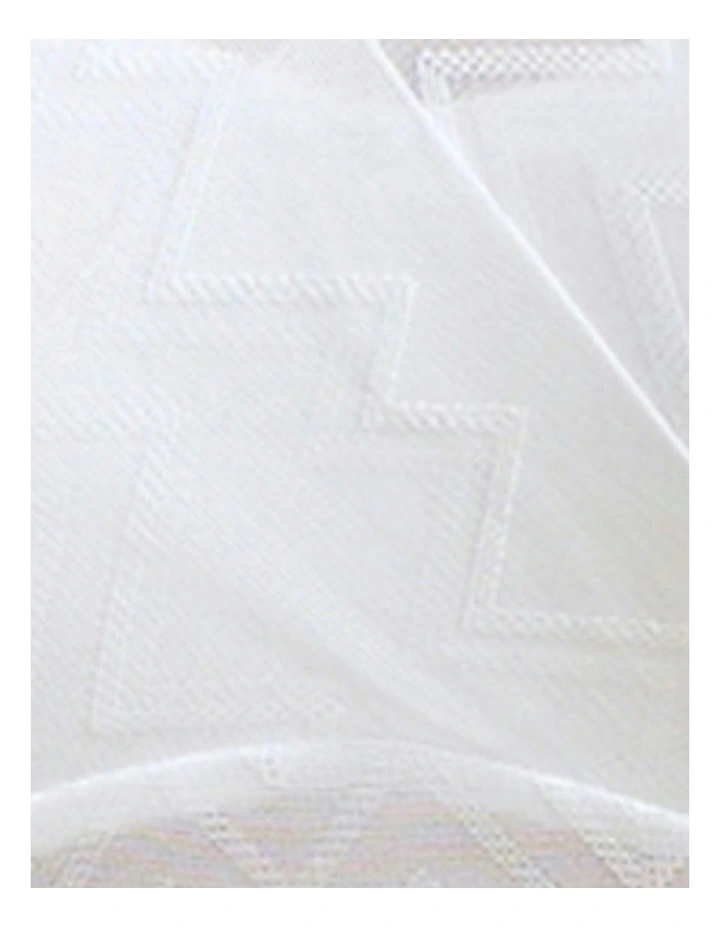 Rafaveuse Wirefree Sleep Bra With Organic Cotton in White image 7