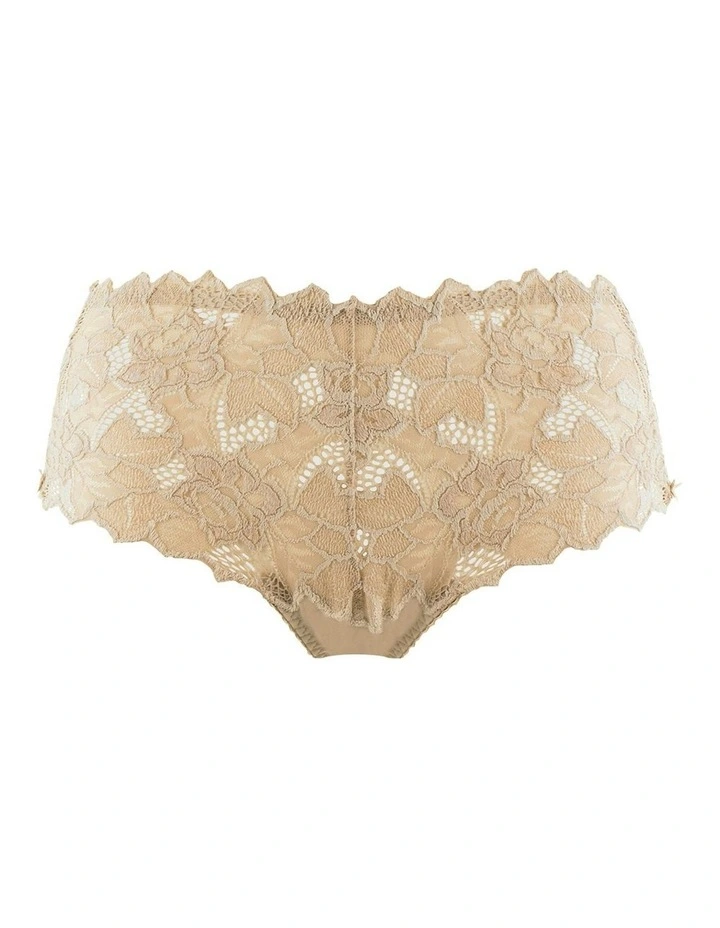 Arum Mid-Rise Lace Brief in Skin image 6