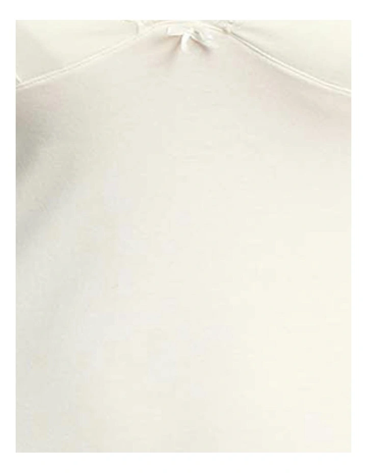 New Cafaclin Organic Cotton Nursing Nightie in White image 6