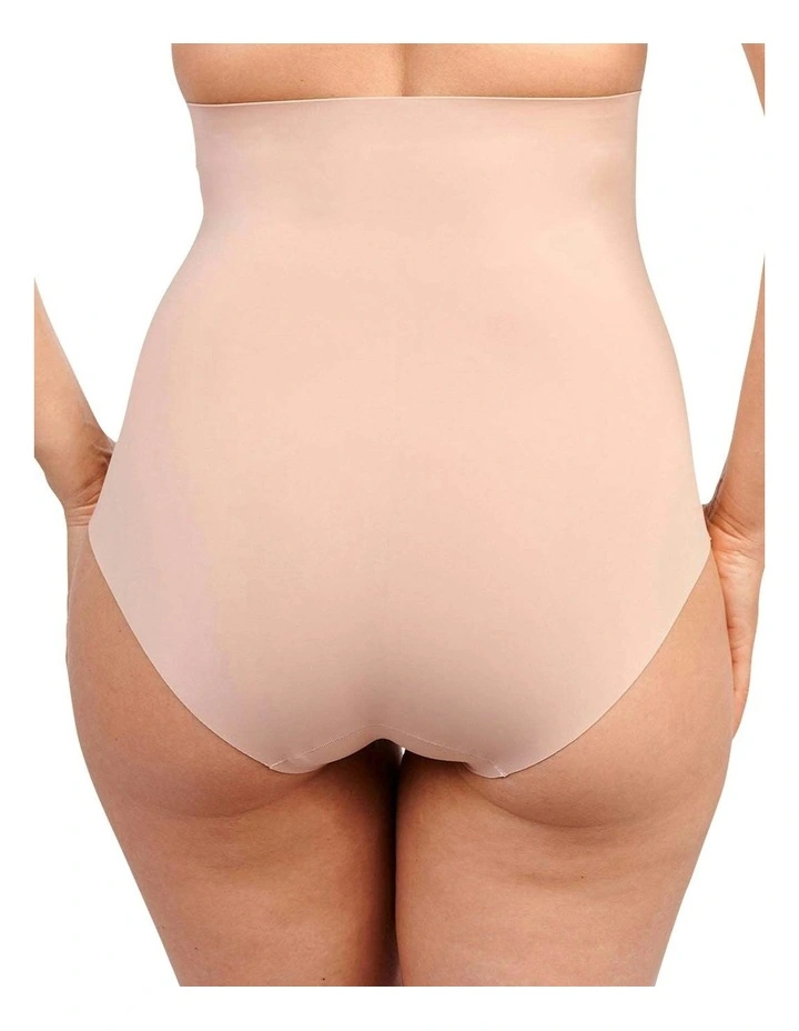 Perfect Touch Seamless Ultra High Waist Shaping Brief in Beige image 5