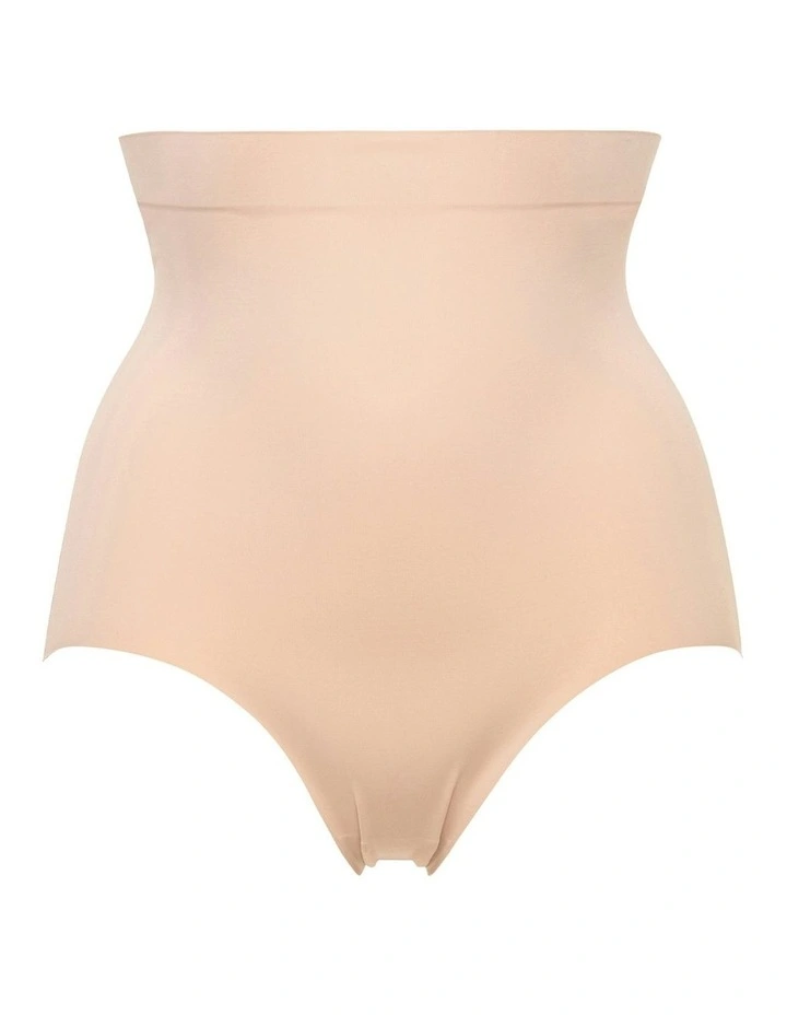 Perfect Touch Seamless Ultra High Waist Shaping Brief in Beige image 7