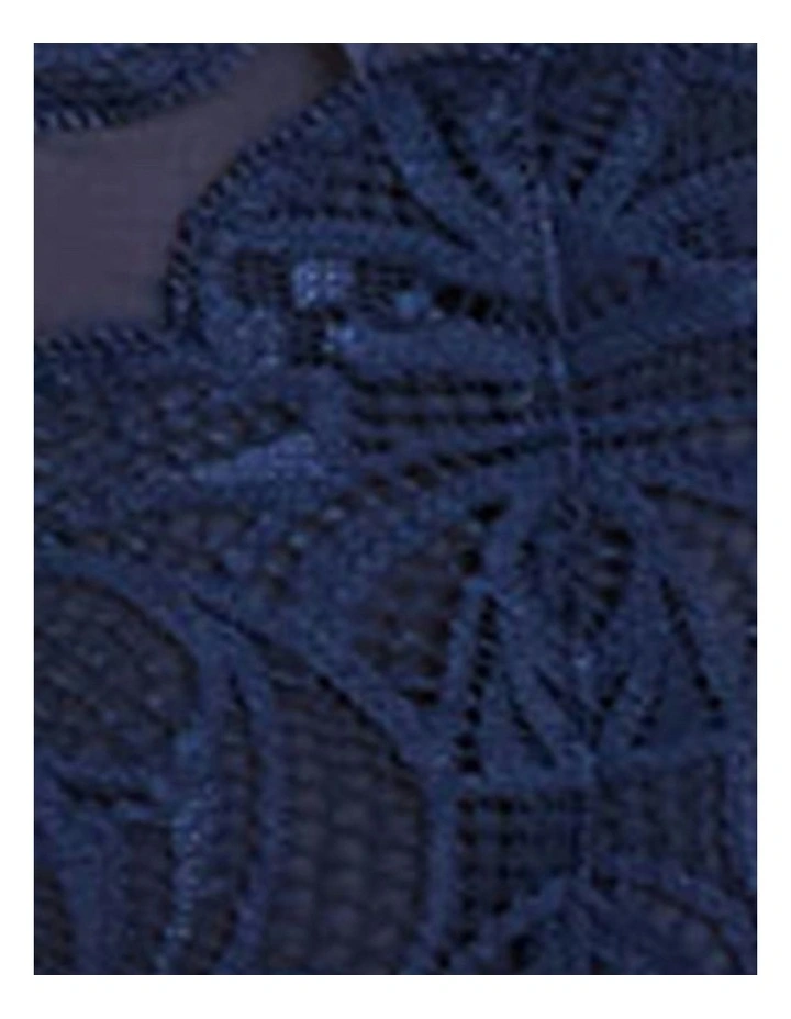 Ariane Lace Brazilian Cut Brief in Marine Blue image 6