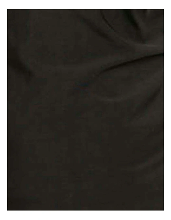 So Feminine Stretchy Camisole Top with Lace in Black image 7