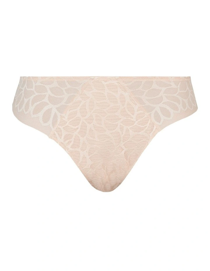 Perfect Curves Smooth Lace Bikini Brief in Blush image 7