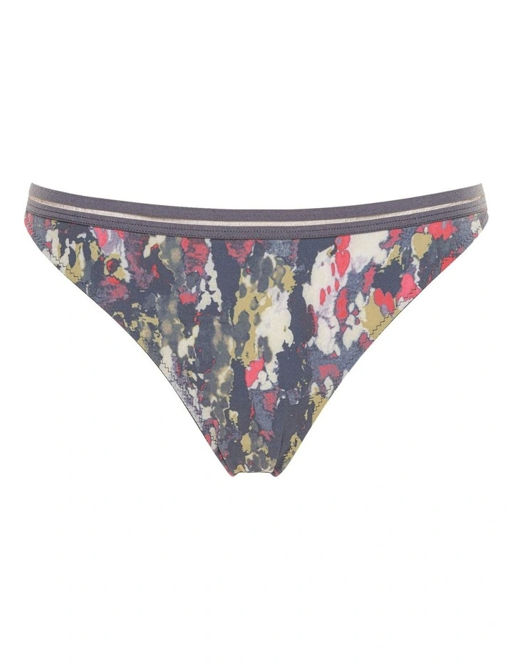 Lara Microfibre High Leg Hipster Briefs in Grey image 5