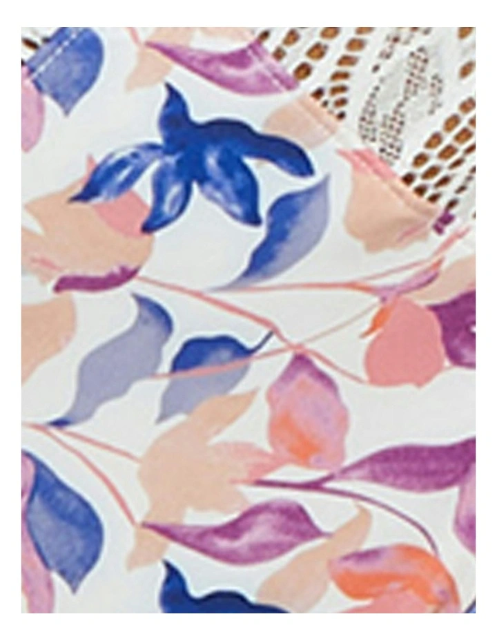 Ariane Fantaisy Microfibre & Lace Bikini Brief in Floral image 7