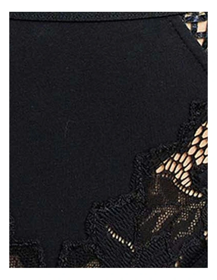 Cotton D'Arum Organic Cotton Brief in Black image 6