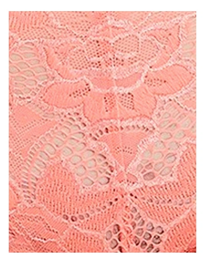 Arum Mid-Rise Lace Brief in Paradise Pink image 6