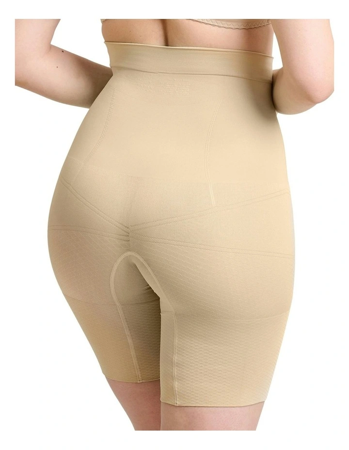 Slimmers High Waist Tummy & Thigh Shaper Short in Skin image 2