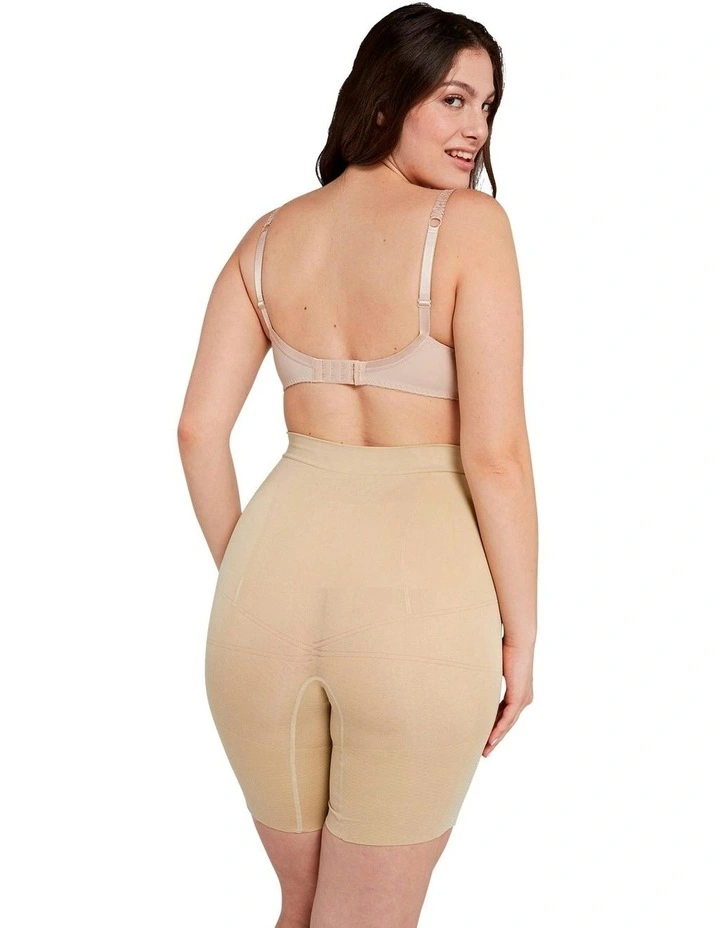 Slimmers High Waist Tummy & Thigh Shaper Short in Skin image 4