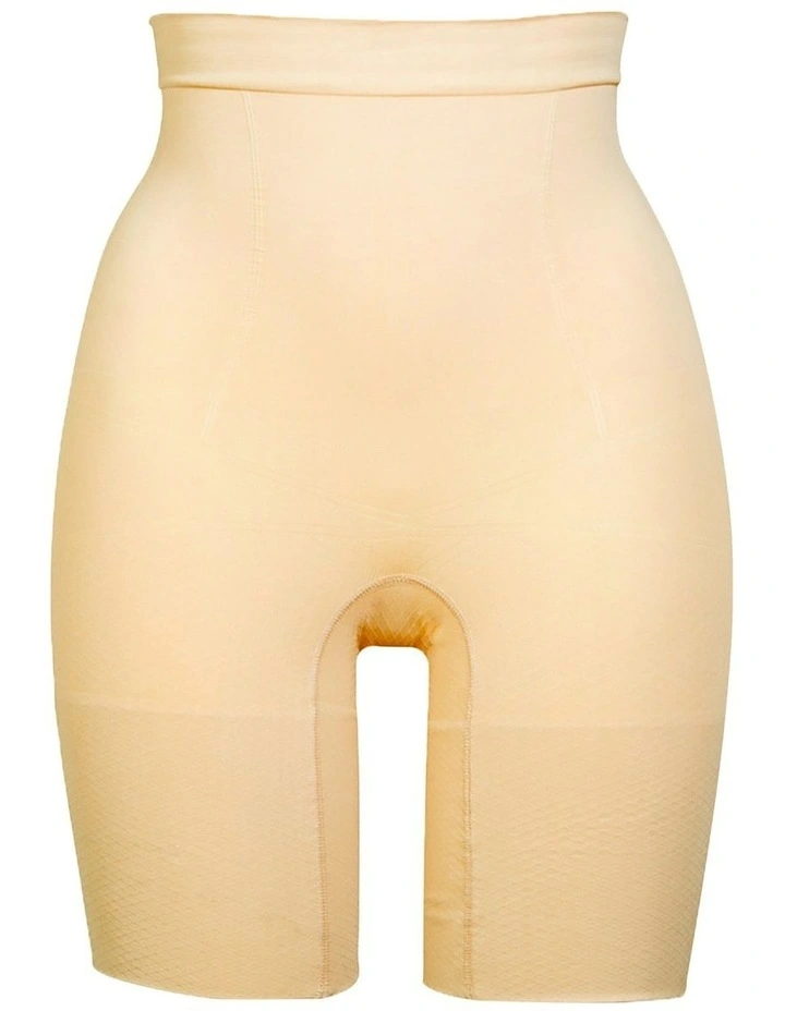 Slimmers High Waist Tummy & Thigh Shaper Short in Skin image 5