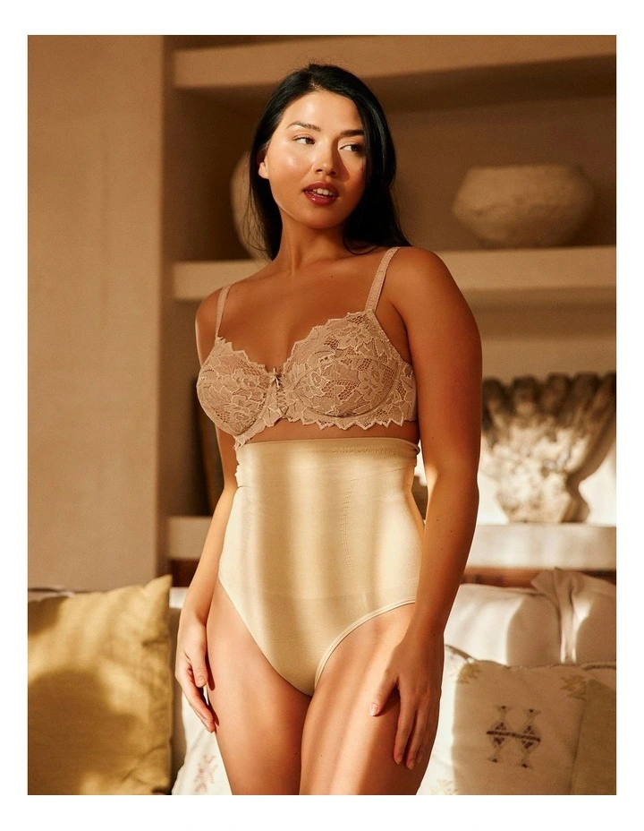 Slimmers Ultra-High Waist Shaping Brief in Skin image 3