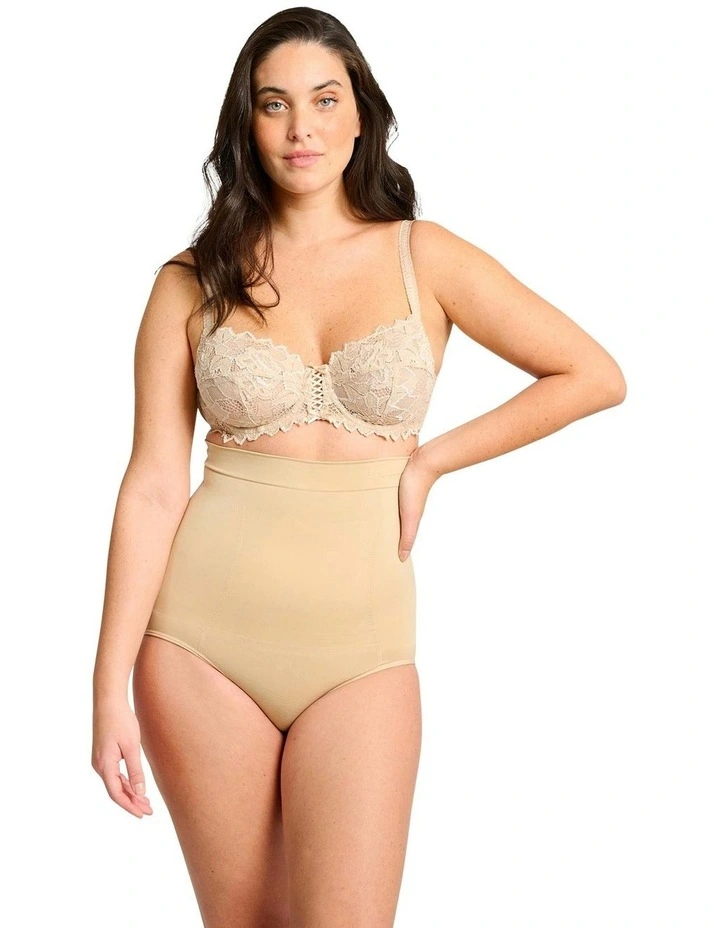 Slimmers Ultra-High Waist Shaping Brief in Skin image 4
