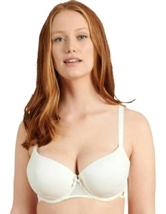Ariane Padded T-Shirt Spacer Bra in Ivory