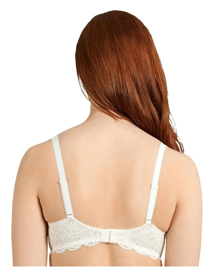 Ariane Padded T-Shirt Spacer Bra in Ivory image 2