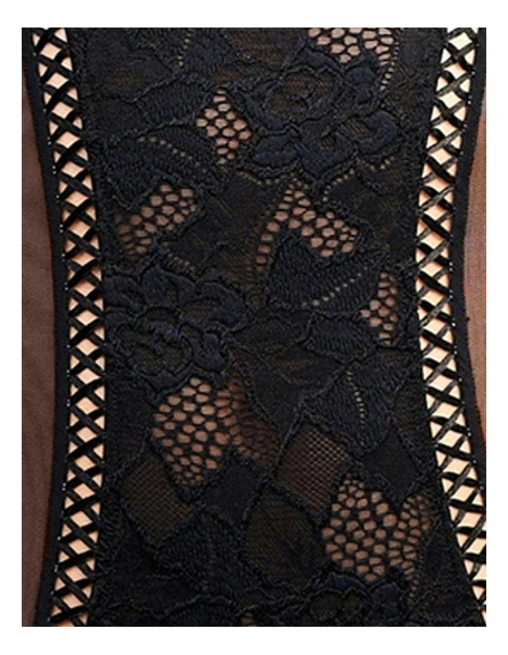 Arum Underwire Lace Bodysuit in Black image 5