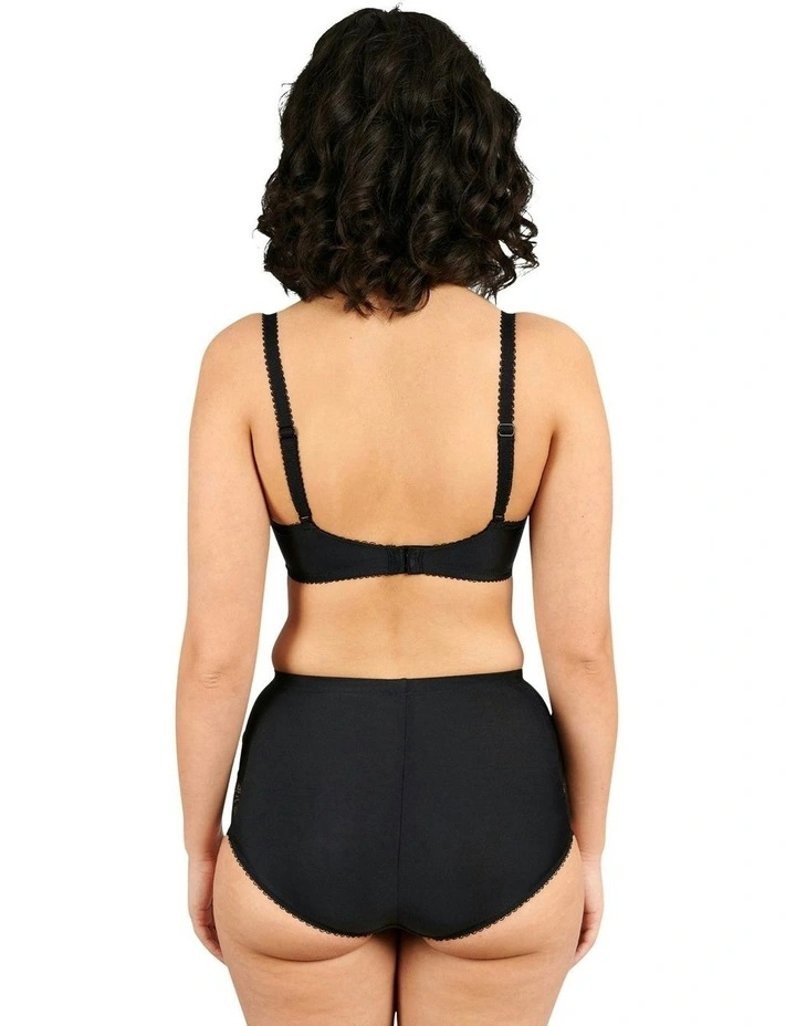 Ariane Full Cup Underwire Lace Bra in Black image 4
