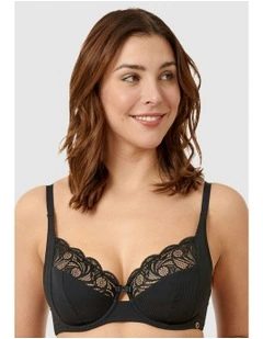 Ariane Essential Full Cup Underwire Bra in Black