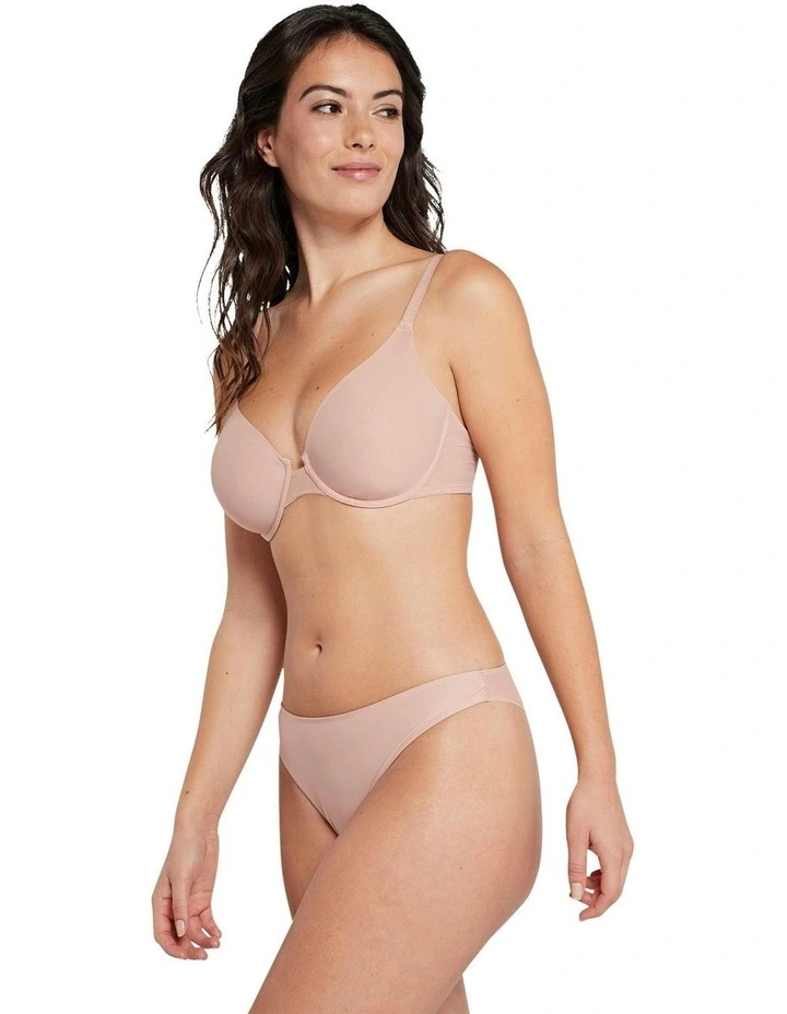 Emma Invisible Effect Seamless Wired T-Shirt Bra in Nude image 6