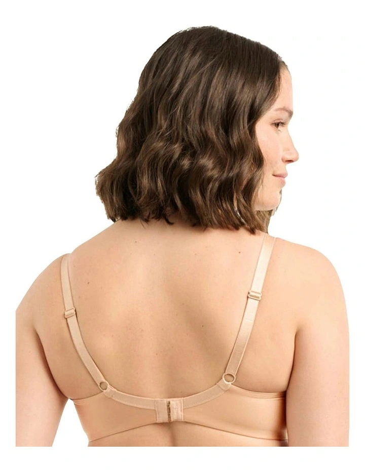 Underwire Full Cup T-shirt Bra in Beige image 5