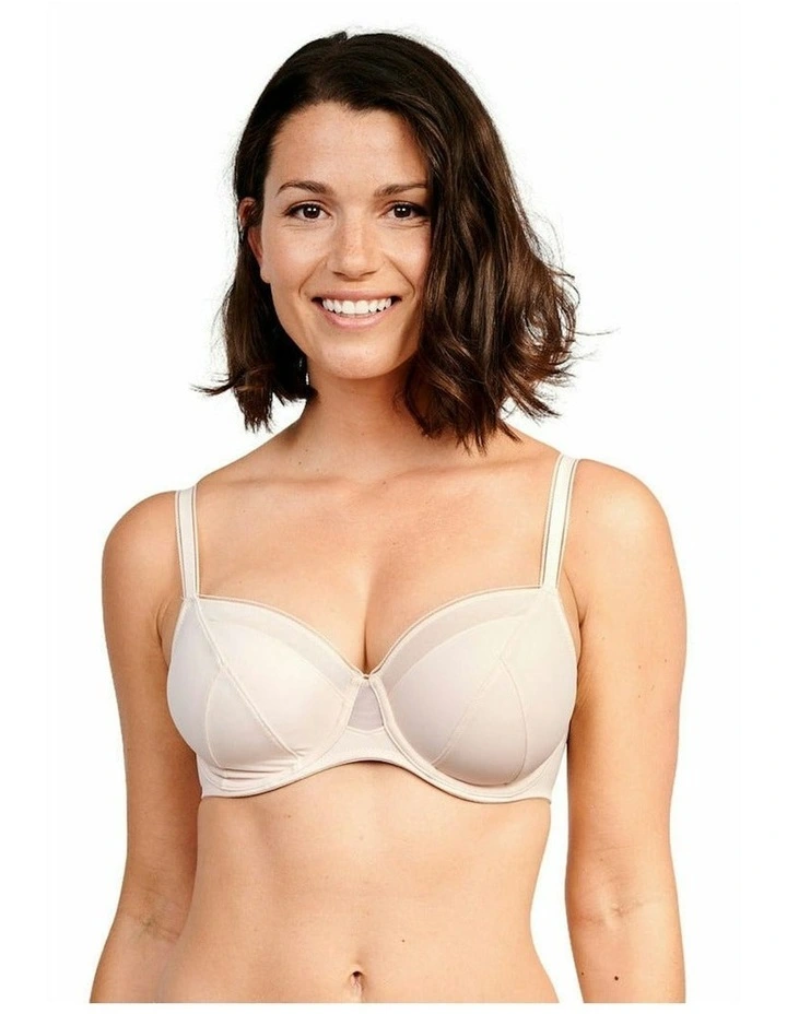 So Refresh Underwire Breathable Microfiber Bra in Silver Peony image 1