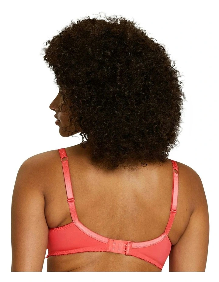 Arum Underwire Balconette Lace Bra in Paradise Pink image 2