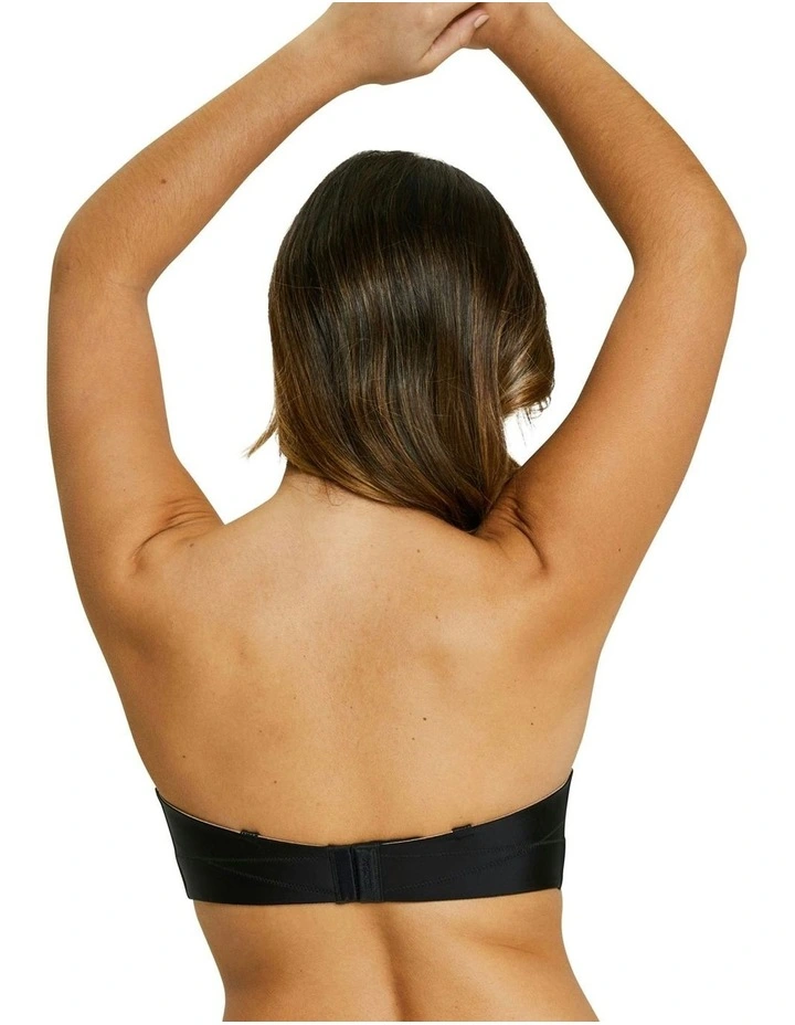 Unseen Wired Moulded Convertible-To-Strapless Bra in Black image 2