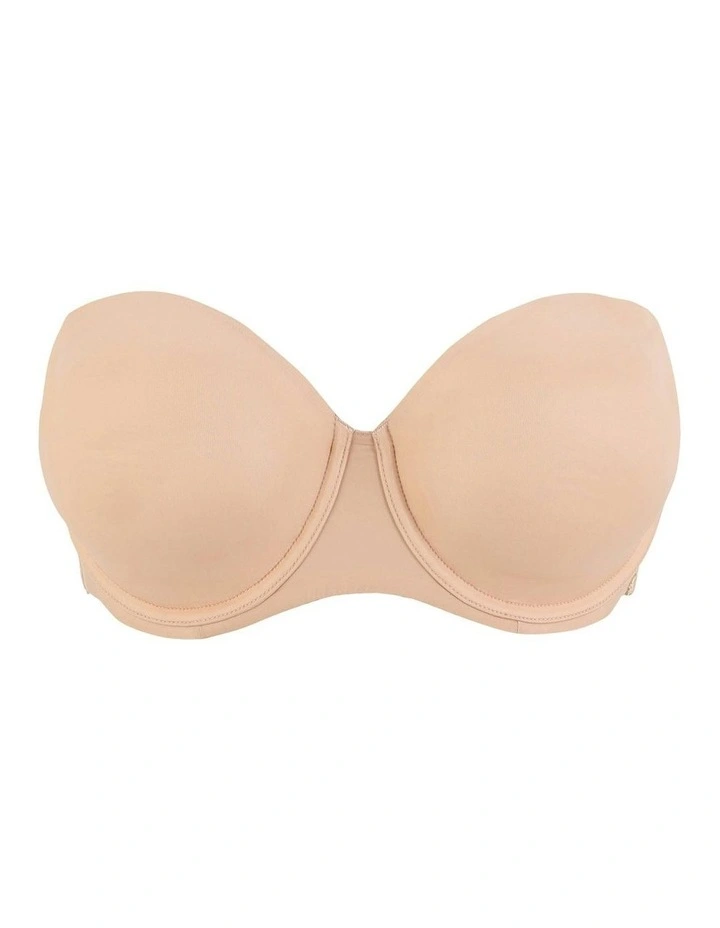 Unseen Wired Moulded Convertible-To-Strapless Bra in Beige image 7