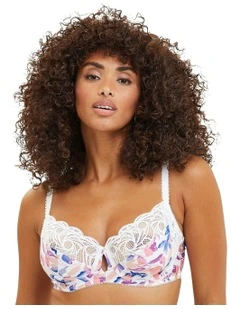 Ariane Fantaisy Underwire Full Cup Bra With Lace in White