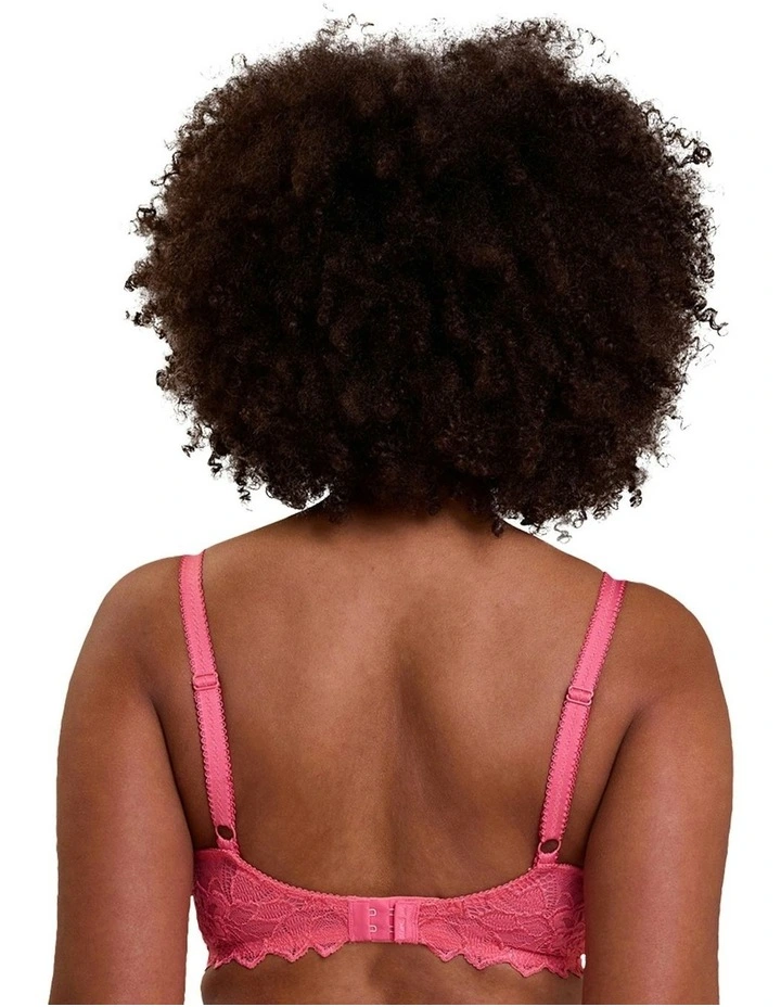 Arum Prima Underwire Lace Bra in Sunkist Coral image 2